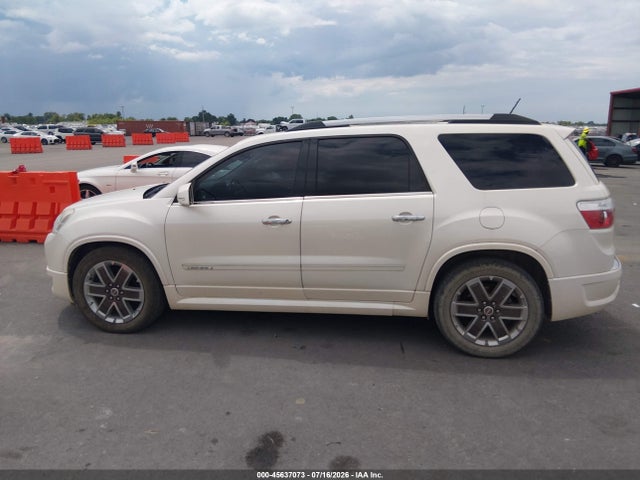 2012 Gmc Acadia Denali მანქანა იყიდება აუქციონზე, vin: 1GKKVTED6CJ394615, აუქციონის ნომერი: 45637073