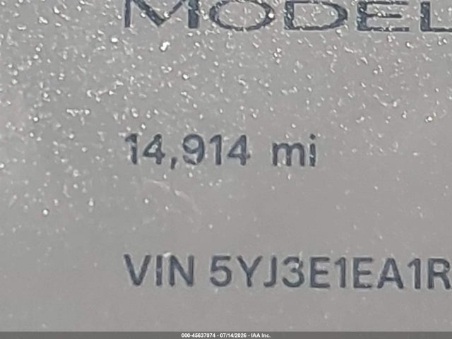 45637074 :رقم المزاد ، 5YJ3E1EA1RF771264 vin ، 2024 Tesla Model 3 Long Range Dual Motor All-wheel Drive/rear-wheel Drive مزاد بيع