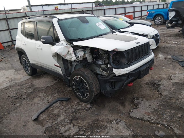 Auction sale of the 2017 Jeep Renegade Trailhawk 4x4, vin: ZACCJBCB7HPE54402, lot number: 45637087