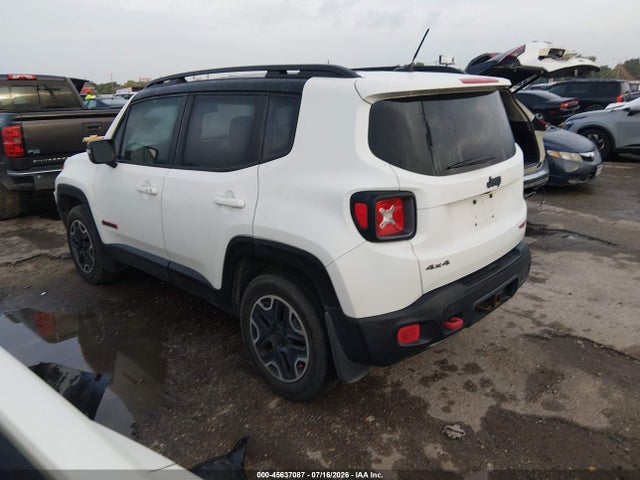 Aukcja sprzedaży 2017 Jeep Renegade Trailhawk 4x4, vin: ZACCJBCB7HPE54402, numer aukcji: 45637087