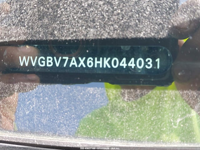 Продажа на аукционе авто 2017 Volkswagen Tiguan 2.0t/2.0t S, vin: WVGBV7AX6HK044031, номер лота: 45637105