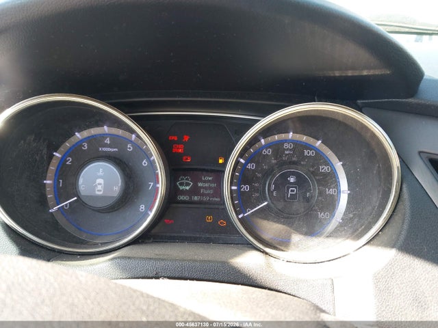 45637130 :رقم المزاد ، 5NPEB4AC7CH449781 vin ، 2012 Hyundai Sonata Gls مزاد بيع
