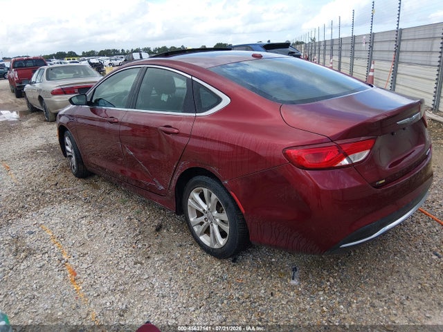 Продажа на аукционе авто 2015 Chrysler 200 Limited, vin: 1C3CCCAB1FN722552, номер лота: 45637141