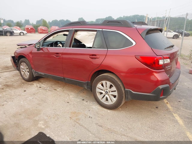 Aukcja sprzedaży 2018 Subaru Outback 2.5i Premium, vin: 4S4BSAFCXJ3393947, numer aukcji: 45637151