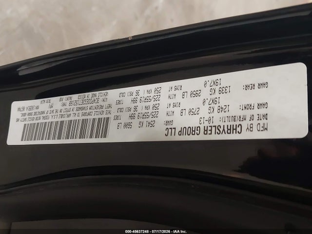 Dodge Journey R/t 2014 3C4PDDEG3ET152168 Image 9
