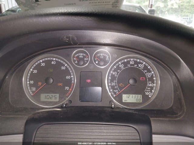 2002 Volkswagen Passat Glx მანქანა იყიდება აუქციონზე, vin: WVWRH63B92P289633, აუქციონის ნომერი: 45637281