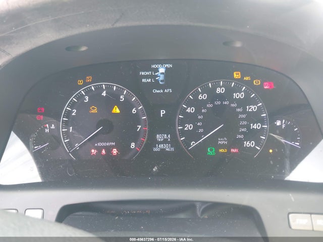 45637296 :رقم المزاد ، JTHGL46F075002075 vin ، 2007 Lexus Ls 460 L مزاد بيع