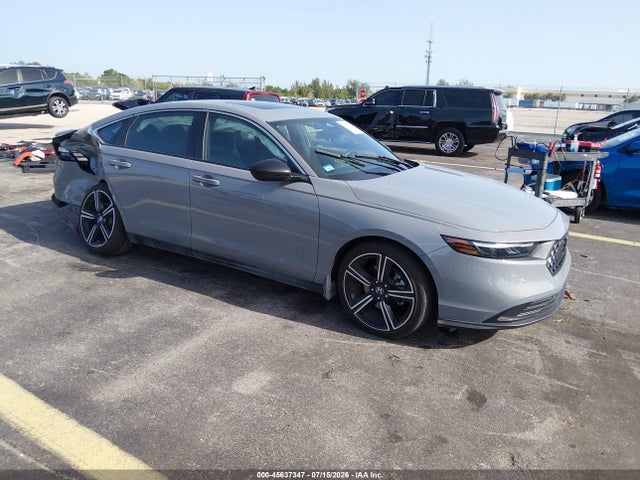 Auction sale of the 2025 Honda Accord Hybrid Sport, vin: 1HGCY2F57SA074065, lot number: 45637347