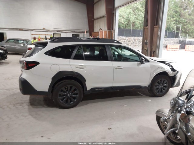 2025 Subaru Outback Onyx Edition მანქანა იყიდება აუქციონზე, vin: 4S4BTALCXS3157284, აუქციონის ნომერი: 45637352