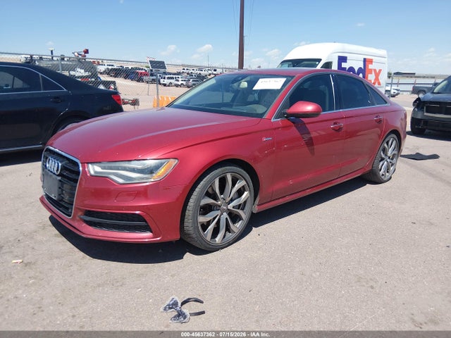 45637362 :رقم المزاد ، WAUHGAFC7FN021328 vin ، 2015 Audi A6 3.0t Premium Plus مزاد بيع