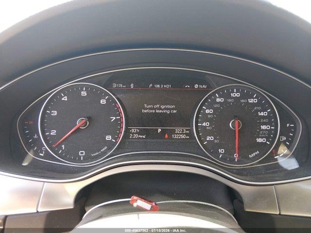 45637362 :رقم المزاد ، WAUHGAFC7FN021328 vin ، 2015 Audi A6 3.0t Premium Plus مزاد بيع
