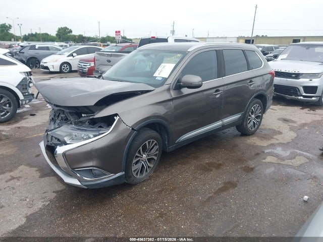 45637382 :رقم المزاد ، JA4AD3A30JZ036698 vin ، 2018 Mitsubishi Outlander Sel مزاد بيع