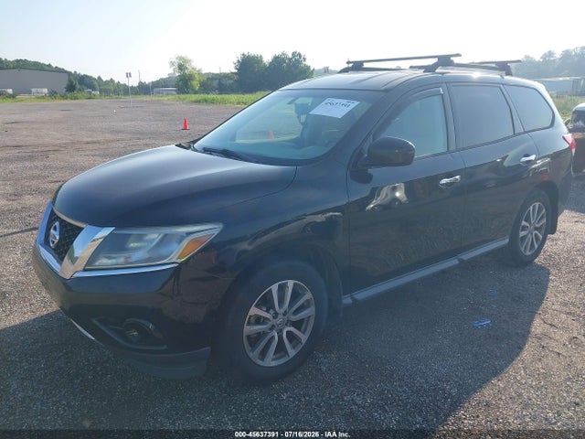 2014 Nissan Pathfinder S მანქანა იყიდება აუქციონზე, vin: 5N1AR2MN2EC733888, აუქციონის ნომერი: 45637391