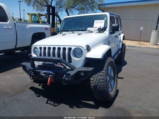 Продаж на аукціоні авто 2021 Jeep Wrangler Unlimited Sahara 4x4, vin: 1C4HJXEN7MW592142, номер лоту: 45637403