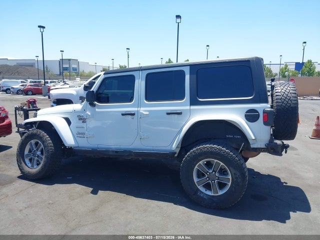 Продаж на аукціоні авто 2021 Jeep Wrangler Unlimited Sahara 4x4, vin: 1C4HJXEN7MW592142, номер лоту: 45637403
