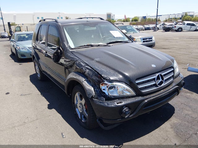 45637470 :رقم المزاد ، 4JGAB74E41A258879 vin ، 2001 Mercedes-benz Ml 55 Amg مزاد بيع
