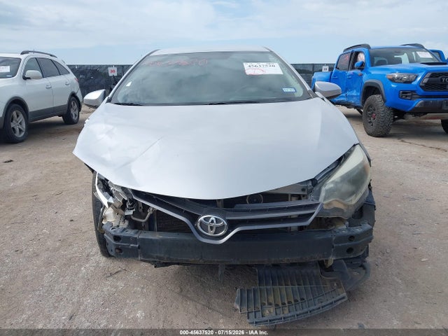 45637520 :رقم المزاد ، 5YFBURHE4FP339392 vin ، 2015 Toyota Corolla Le مزاد بيع