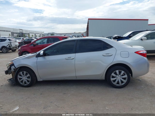 45637520 :رقم المزاد ، 5YFBURHE4FP339392 vin ، 2015 Toyota Corolla Le مزاد بيع