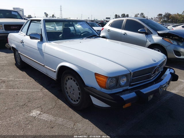 1988 Mercedes-benz 560 Sl მანქანა იყიდება აუქციონზე, vin: WDBBA48D7JA083408, აუქციონის ნომერი: 45637557