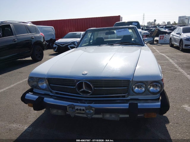 1988 Mercedes-benz 560 Sl მანქანა იყიდება აუქციონზე, vin: WDBBA48D7JA083408, აუქციონის ნომერი: 45637557