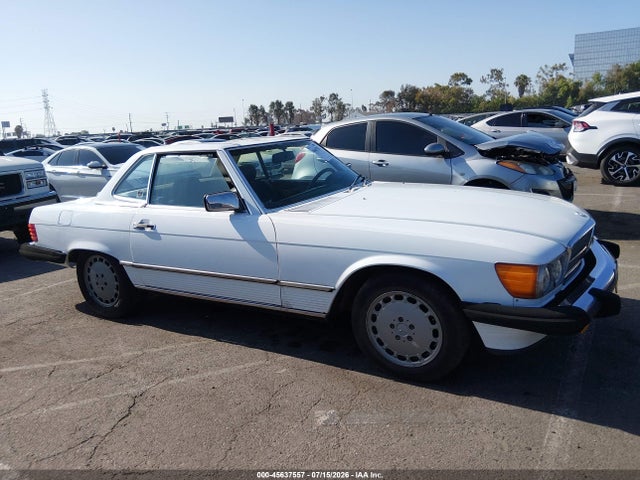 1988 Mercedes-benz 560 Sl მანქანა იყიდება აუქციონზე, vin: WDBBA48D7JA083408, აუქციონის ნომერი: 45637557