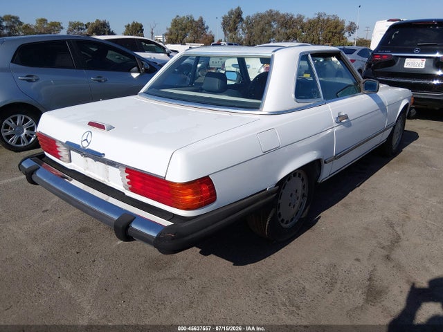 1988 Mercedes-benz 560 Sl მანქანა იყიდება აუქციონზე, vin: WDBBA48D7JA083408, აუქციონის ნომერი: 45637557