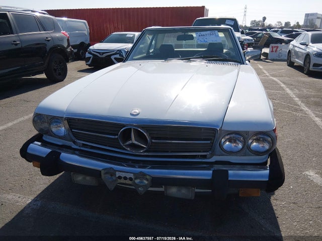 1988 Mercedes-benz 560 Sl მანქანა იყიდება აუქციონზე, vin: WDBBA48D7JA083408, აუქციონის ნომერი: 45637557