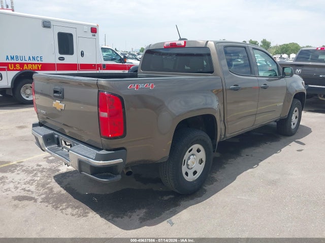 Chevrolet Colorado 4wd Wt 2016 1GCGTBE36G1284307 Image 4