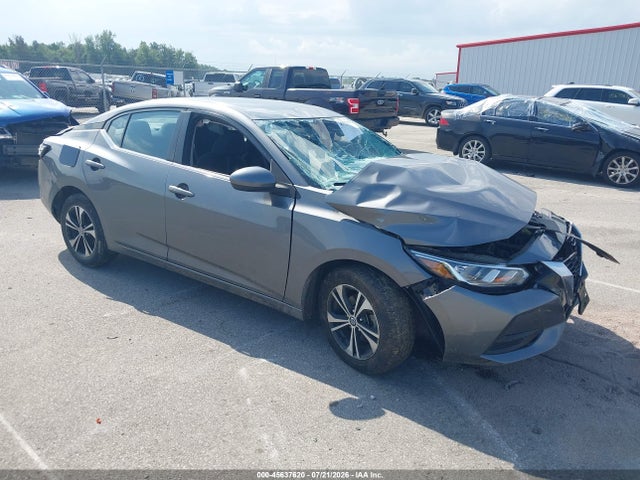 2021 Nissan Sentra Sv Xtronic Cvt მანქანა იყიდება აუქციონზე, vin: 3N1AB8CV6MY278145, აუქციონის ნომერი: 45637620