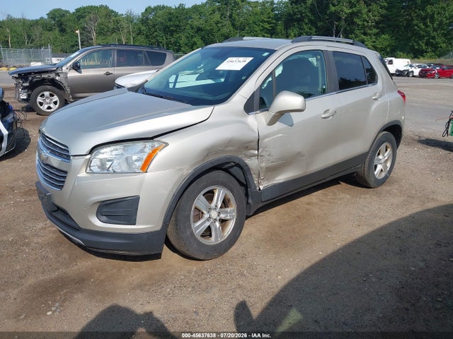 Aukcja sprzedaży 2016 Chevrolet Trax Lt, vin: 3GNCJPSB9GL267658, numer aukcji: 45637638