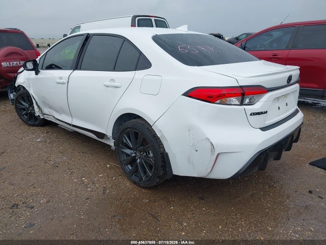 2026 Toyota Corolla Se მანქანა იყიდება აუქციონზე, vin: 5YFS4MCE6TP269724, აუქციონის ნომერი: 45637658