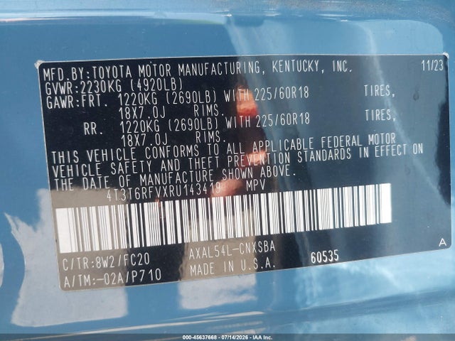 Toyota Rav4 Hybrid Se 2024 4T3T6RFVXRU143419 Image 9