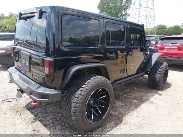 Продажа на аукционе авто 2016 Jeep Wrangler Unlimited Rubicon Hard Rock, vin: 1C4BJWFG1GL197444, номер лота: 45637704