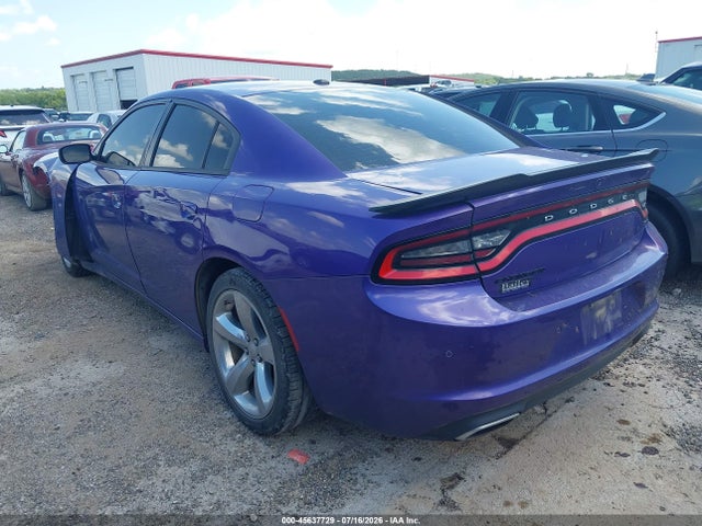 2018 Dodge Charger Sxt Rwd მანქანა იყიდება აუქციონზე, vin: 2C3CDXBG1JH307182, აუქციონის ნომერი: 45637729