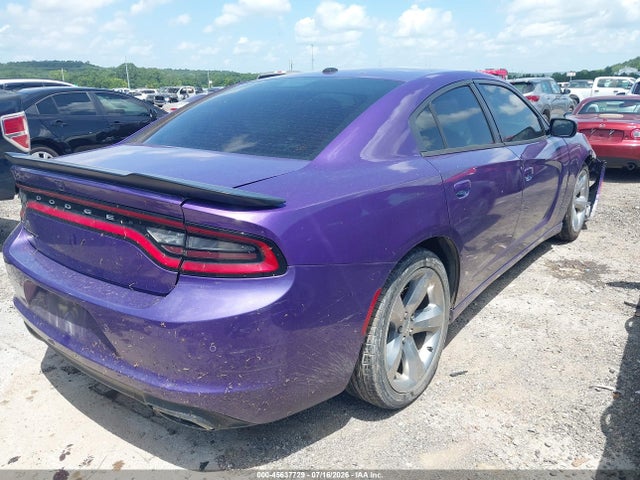 2018 Dodge Charger Sxt Rwd მანქანა იყიდება აუქციონზე, vin: 2C3CDXBG1JH307182, აუქციონის ნომერი: 45637729