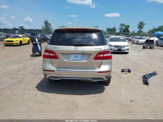 Aukcja sprzedaży 2012 Mercedes-benz Ml 350 Bluetec 4matic, vin: 4JGDA2EB4CA012960, numer aukcji: 45637755