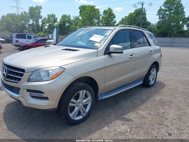 Aukcja sprzedaży 2012 Mercedes-benz Ml 350 Bluetec 4matic, vin: 4JGDA2EB4CA012960, numer aukcji: 45637755