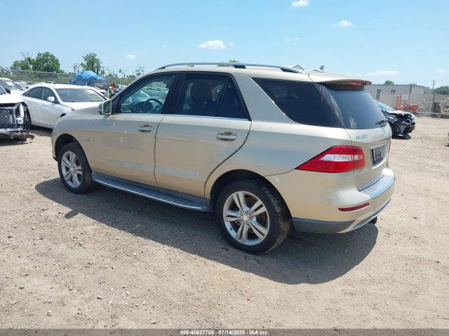 Aukcja sprzedaży 2012 Mercedes-benz Ml 350 Bluetec 4matic, vin: 4JGDA2EB4CA012960, numer aukcji: 45637755