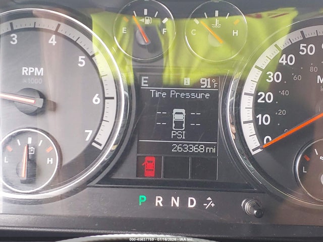 45637759 :رقم المزاد ، 1C6RD6LT4CS318630 vin ، 2012 Ram 1500 Big Horn مزاد بيع