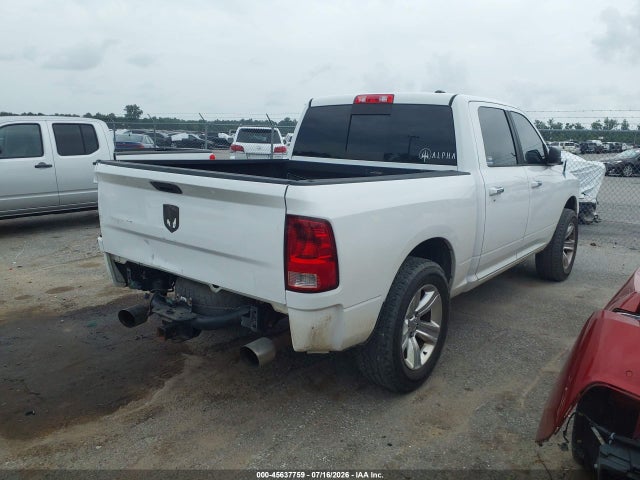 45637759 :رقم المزاد ، 1C6RD6LT4CS318630 vin ، 2012 Ram 1500 Big Horn مزاد بيع