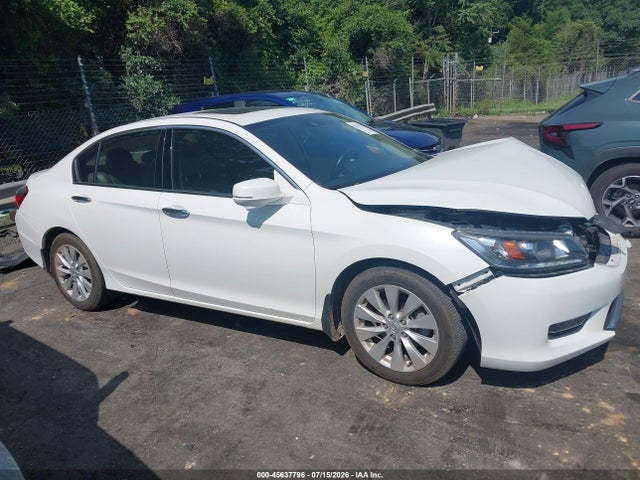45637796 :رقم المزاد ، 1HGCR3F81EA012677 vin ، 2014 Honda Accord Ex-l V-6 مزاد بيع