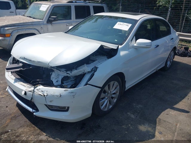 45637796 :رقم المزاد ، 1HGCR3F81EA012677 vin ، 2014 Honda Accord Ex-l V-6 مزاد بيع