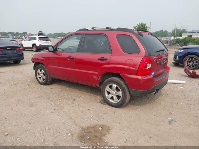 2009 Kia Sportage Lx მანქანა იყიდება აუქციონზე, vin: KNDJF724097641293, აუქციონის ნომერი: 45637818