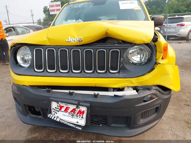 Aukcja sprzedaży 2015 Jeep Renegade Sport, vin: ZACCJAAT0FPB56065, numer aukcji: 45637887