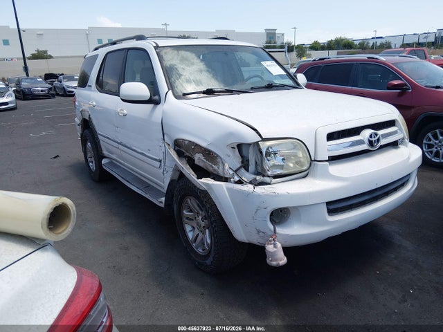 45637923 :رقم المزاد ، 5TDZT38A96S276700 vin ، 2006 Toyota Sequoia Limited V8 مزاد بيع