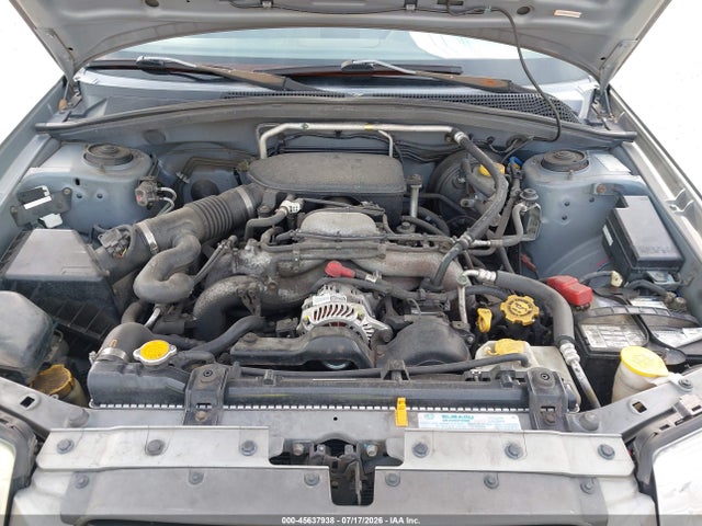 45637938 :رقم المزاد ، JF1SG65606H712786 vin ، 2006 Subaru Forester 2.5x مزاد بيع