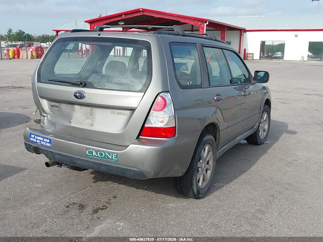 45637938 :رقم المزاد ، JF1SG65606H712786 vin ، 2006 Subaru Forester 2.5x مزاد بيع