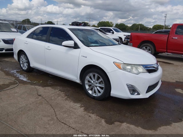 Aukcja sprzedaży 2013 Toyota Camry Hybrid Xle, vin: 4T1BD1FK3DU071960, numer aukcji: 45637951