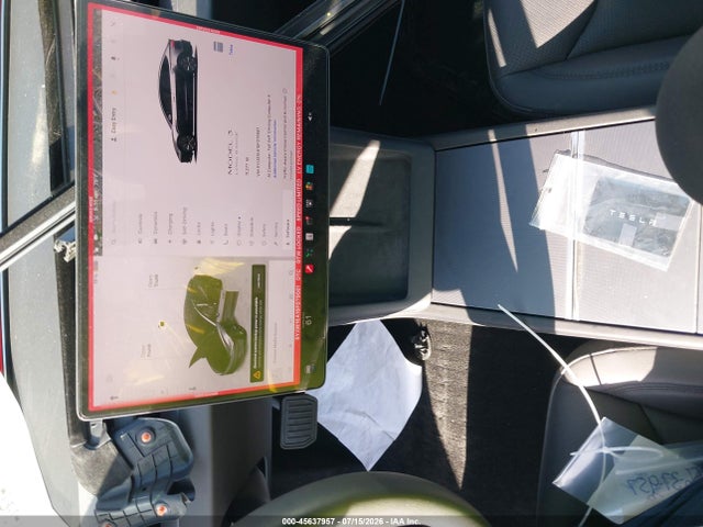 Auction sale of the 2025 Tesla Model 3 Long Range Rear-wheel Drive/standard Rear-wheel Drive, vin: 5YJ3E1EA1SF079561, lot number: 45637957
