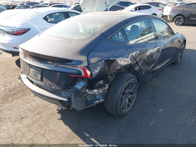 Auction sale of the 2025 Tesla Model 3 Long Range Rear-wheel Drive/standard Rear-wheel Drive, vin: 5YJ3E1EA1SF079561, lot number: 45637957